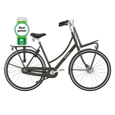 Popal Daily Dutch Prestige 28 Inch 59 cm Dames 7V Rollerbrake Legergroen Popal Daily Dutch Prestige 28 Inch 59 cm Dames 7V Rollerbrake Legergroen