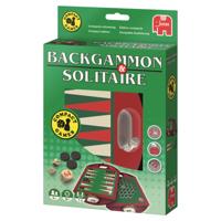 Jumbo Backgammon & Solitaire reisspel - thumbnail