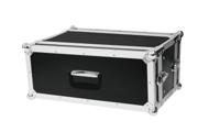 ROADINGER Effect Rack CO DD, 4U, 24cm deep, black - thumbnail