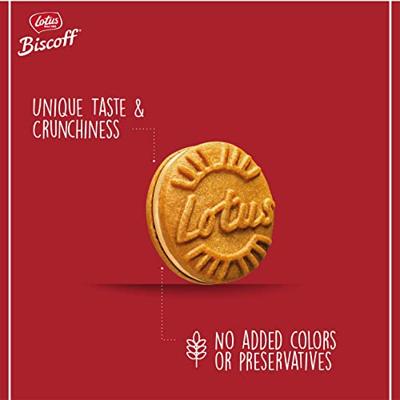 Lotus - Biscoff Sandwich Cookie Speculoos Crème - 120 stuks - thumbnail