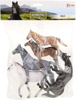 Toi-Toys Toi toys paarden 5 stuks in zak - thumbnail