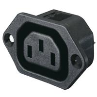 DAP IEC Euro female inbouw chassisdeel - thumbnail