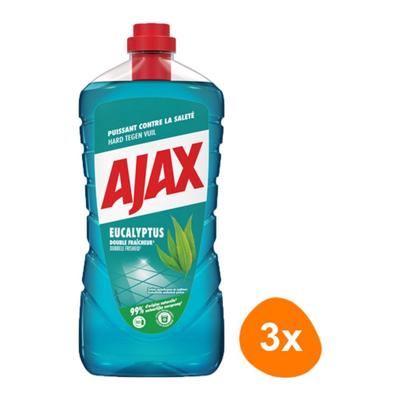 Ajax - Allesreiniger Eucalyptus - 3x 1,25ltr Ajax - Allesreiniger Eucalyptus - 3x 1,25ltr