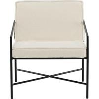 Nohr Fauteuil 'Sidra' Teddy, kleur Off White - thumbnail