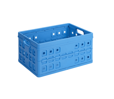 Sunware vouwkrat 32 ltr blauw