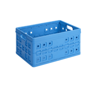 Sunware vouwkrat 32 ltr blauw - thumbnail