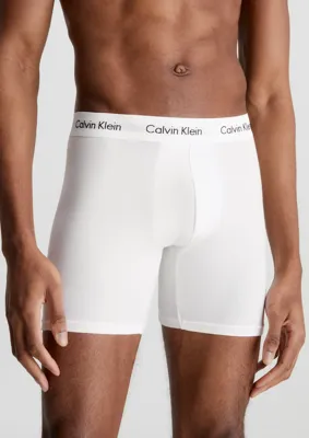 Calvin Klein 3-Pack Heren Boxershorts lang - Boxer Brief - Katoenen Onderbroek heren heren heren heren heren heren heren heren heren heren heren heren