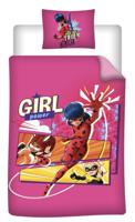 Miraculous Dekbedovertrek Girl Power - thumbnail