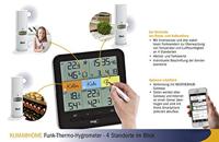 TFA Dostmann Weatherhub SmartHome System Klima@Home 30.3060 IT Draadloze thermo- en hygrometer Zwart - thumbnail