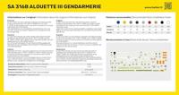 Heller 1/72 SA 316B Alouette lll Gendarmerie - thumbnail