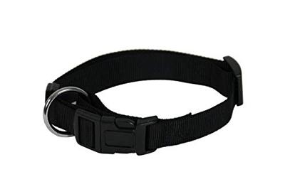 Martin halsband basic nylon zwart