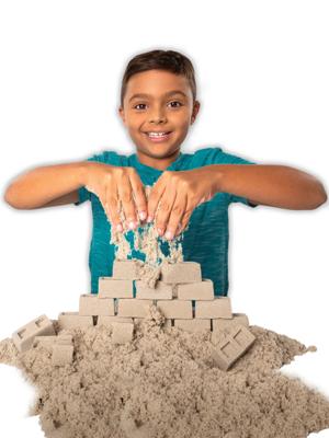 Kinetisch zand bouwset - KINETIC SAND - Graaf en sloop met 454 g natuurlijk zand