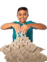 Kinetisch zand bouwset - KINETIC SAND - Graaf en sloop met 454 g natuurlijk zand - thumbnail