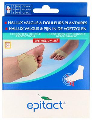 Epitact Kussentjes Met Dubbele Bescherming Maat 36-38 Epitact Kussentjes Met Dubbele Bescherming Maat 36-38