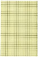 Memoblok post-it 662 102x152mm ruit geel | 6 stuks - thumbnail