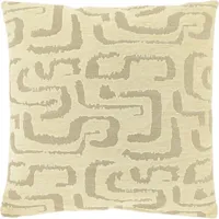 Unique Living kussen liam 45x45cm dove white - thumbnail