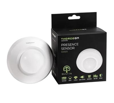 Enzo Aanwezigheidsmelder IR in/opbouw plafond | 360 graden IP44 wit - 3900552