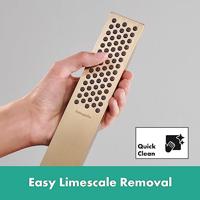 Hansgrohe Tecturis E 3-gats ééngreeps badrandmengkraan met sBox, Brushed Bronze - thumbnail