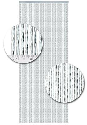 Vliegengordijn Kunststof Bali Zwart - 100cm x 240cm Vliegengordijn Kunststof Bali Zwart - 100cm x 240cm