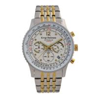 Krug Baumen 410102DS Air Traveller Diamond Heren Horloge 40mm - thumbnail