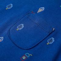 Kindertopje 92 donkerblauw - thumbnail