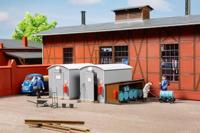 Auhagen 11478 H0 Golfplaatschuur oliemagazijn - thumbnail