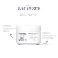 Goldwell Dualsenses Just Smooth 60sec Treatment Masker 200ml - thumbnail