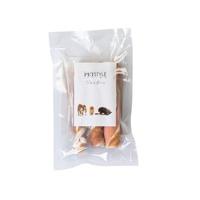 PETSTYLE LIVING TWISTED STICK MULTICOLOR MET KIP 20 CM 2 ST - thumbnail