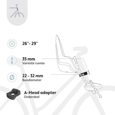Bobike Zitje mini one citadel blue - thumbnail