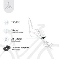 Mini One Citadel Blue Voorstoeltje - thumbnail