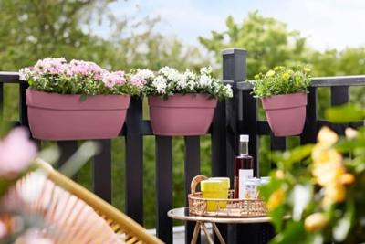 Elho Vibia Campana Large Hangpot Roze