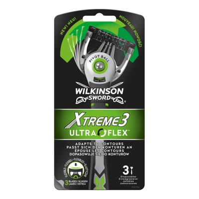 Wilkinson Extreme3 ultraflex mesjes 3 Stuks Wilkinson Extreme3 ultraflex mesjes 3 Stuks