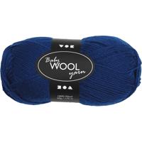 Creativ Company Baby garen, l: 172 m, donkerblauw, 50 gr/ 1 bol - thumbnail