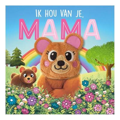 Ik hou van je, mama - vingerpopboek