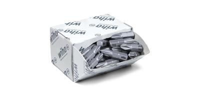 Wiha Bitset Standard 25 mm Phillips (PH2) 50-delig 1/4" C6,3 in grootverpakking - 8048 - 08048