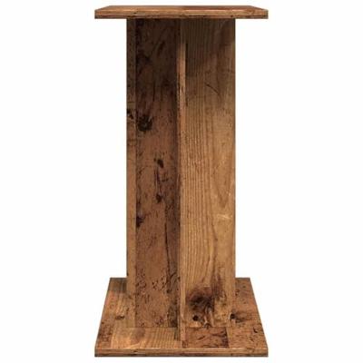 VidaXL Aquariumstandaard oud hout 60x30x60 cm bewerkt hout