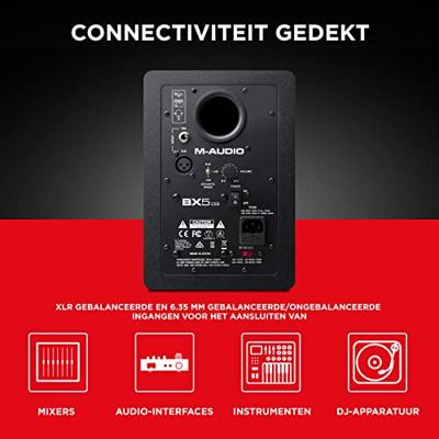 M-Audio BX5 D3 actieve studiomonitor (per stuk)