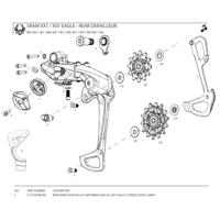 SRAM kooi binnenplaat inner cage xx1 eagle 52t - thumbnail