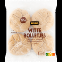 Jumbo Witte Bolletjes 4 Stuks - thumbnail