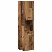 Badkamermeubelset Wandgemonteerd 5 pcs Oud Hout Bewerkt hout - thumbnail