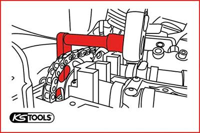 KS Tools 1503036 1/2 Torx-E-sleutel voor Nokkenasschroefverbindingen voor Mercedes, E14