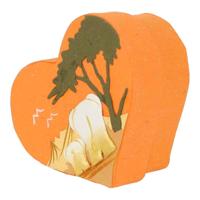 Papierhouder Small Hartvorm Oranje - thumbnail