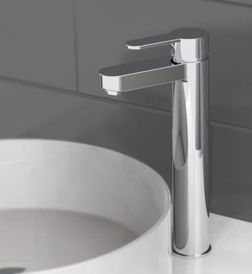 Schutte ELEPHANT ééngreepsmengkraan voor vrijstaande wastafel, chroom Schutte ELEPHANT ééngreepsmengkraan voor vrijstaande wastafel, chroom