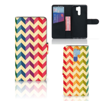 Xiaomi Redmi 9 Telefoon Hoesje Zigzag Multi Color - thumbnail