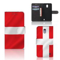 Nokia 2 | Bookstyle Case | Denemarken - thumbnail