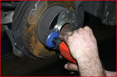 KS Tools 100.4035 Wielnaafslijper-set, Ø 65 / 105 mm, 2-delig