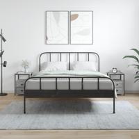 Nachtkastjes 2 st 34x35,5x50 cm bewerkt hout grijs sonoma eiken - thumbnail