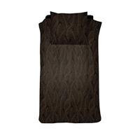 Damai Dekbedovertrek Bellezza 140x200/220 off black - thumbnail