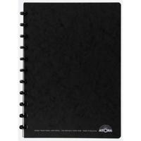 Atoma meetingbook, ft A4, zwart, geruit 5 mm - thumbnail