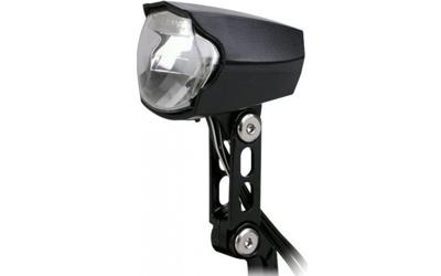 Simson voorvorkkoplamp zwart luminous naafdynamo op kaart